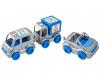 Набір машинок пластикових Tigres Kid cars Поліція 3 штуки (39548)