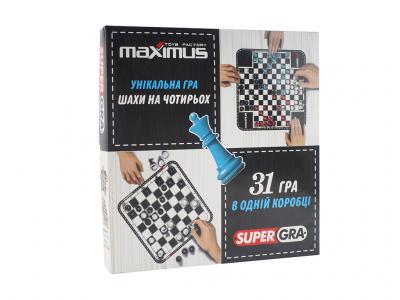 Шахи на чотирьох 31 гра. Maximus 5475