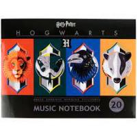 Зошит для нот Kite Harry Potter A5 20 аркушів (HP22-405)