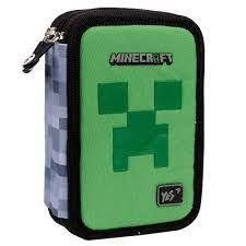 Пенал твердий. HP-01 Minecraft Creeper. подвійний. YES