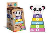 Дерев'яна іграшка Kids hits, KH20/012 пірамідка панда