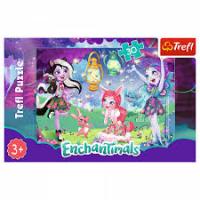 Пазли 30 эл. - Энчантималс. Чарівний світ  Trefl