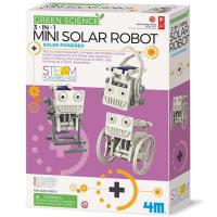 Науковий набір 4M Робот на сонячній батареї 3-в-1 (00-03377)