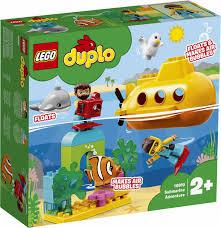  Конструктор LEGO DUPLO Подорож субмарини 24 деталі (10910)