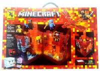 Конструктор Renzaima Minecraft  680 «Битва в червоній фортеці» 856 дет