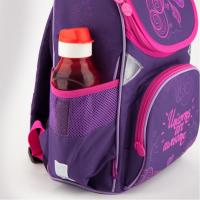 Рюкзак шкільний каркасний GoPack Фіолетовий GO18-5001S-7