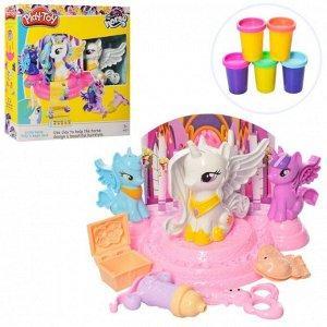 SM8037 Набір для ліплення Play-Toy, 5 кольорів, Little Pony