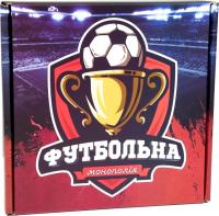 Настільна гра Strateg Футбольна Монополія розважальна економічна українською мовою (00716)
