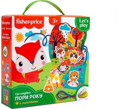 Гра-шнурівка Vladi Toys Fisher Price Пори року (VT5303-25)