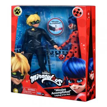 Набір ляльок Miraculous Леді Баг і Супер Кіт S2 Місія виконана 26 см (50365)