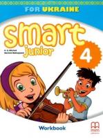 Smart Junior for UKRAINE НУШ 4 Workbook with QR code (робочий зошит)