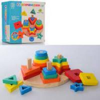 Дерев'яна іграшка "Геопірамідки" Limo Toys MD2630