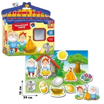 Магнітний театр Vladi Toys Курочка Ряба, укр. мова (VT3206-27)