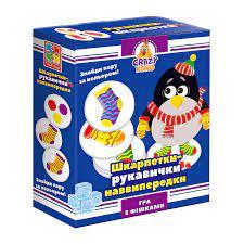 Настільна розважальна гра  Crazy Koko "Шкарпетки-рукавички" VT8025-05 (укр) Vladi Toys