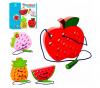Дерев гра MD 1228 Шнурівка фрукти, 4 види