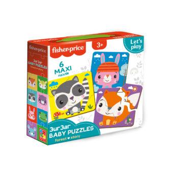 Бебі пазли ЗигЗаг «Fisher-Price. Forest story»  VT1722-08