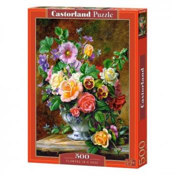 Пазл Castorland Квіти у вазі 500 ел (В-52868)