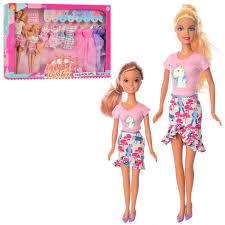 Лялька Defa Lucy 8447-BF з донькою і набором суконь 