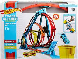 Трек Hot Wheels Track builder Потрійна петля (GLC96)