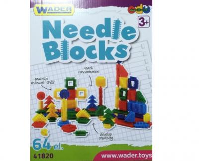 Конструктор Wader Needle Blocks Їжачок 64 деталі