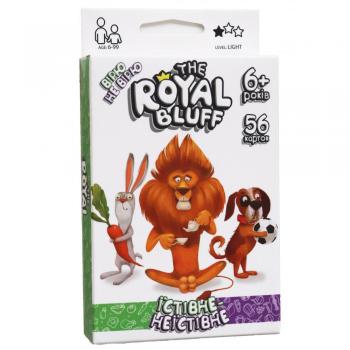 Настільна гра Вірю-не вірю "The Royal Bluff" їстівне-неїстівне (укр.) Danko Toys арт. RBL-02-01U