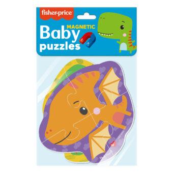 Магнітні бебі пазли Fisher-Price «Динозаврики» VT3208-16