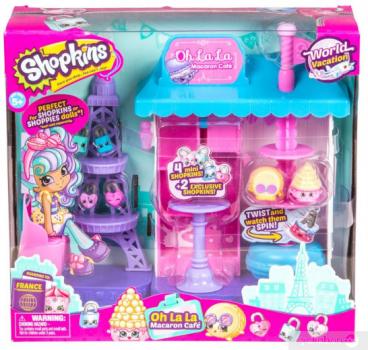 Ігровий набір Shopkins S8 Навколосвітня подорож: Паризьке кафе (56516)