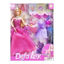 Лялька "Defa Lucy", з нарядами, в рожевому DEFA (8269)