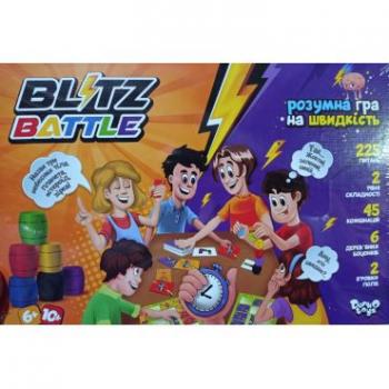 Настільна розважальна гра "Blitz Battle ", Danko Toys, G-BIB-01-01U