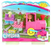 Ляльковий набір Barbie Family Челсі і поїзд (FRL86)