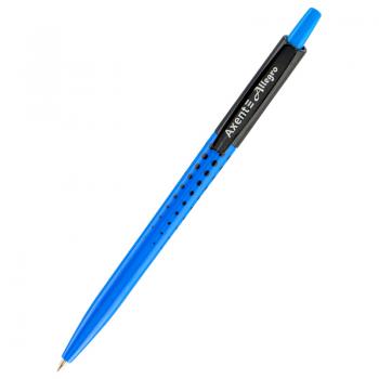 Ручка кулькова автоматична Axent Allegro AB1041-02-A, синя, 0.5 мм
