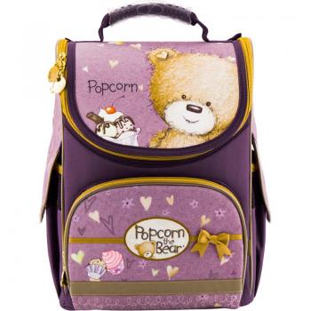 Рюкзак шкільний каркасний KITE Popcorn the Bear PO18-501S-1