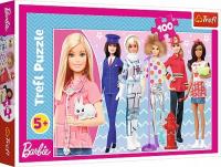 Пазли 100 ел Буть тим ким захочеш/ Mattel, Барбі/Trefl 16385