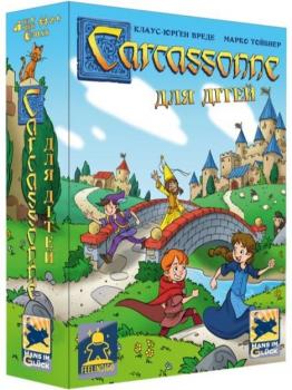 Гра настільна Каркассон Carcassonne для дітей (My First Carcassonne) FeelIndigo