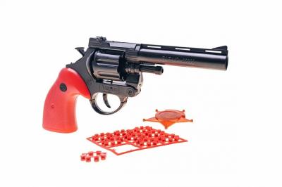 Меган револьвер з пістонами і значком