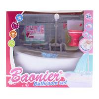Ванночка Baonier для ляльки-іграшки з аксесуарами