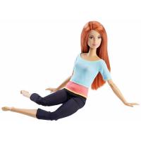 Лялька Барбі Йога Рухайся як я Barbie Made to Move Barbie Doll, Light Blue Top Mattel (F963) (887961323412)