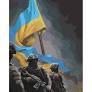 Картина за номерами Strateg Українські воїни 40x50 см (SY6539)
