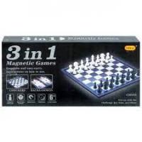 Шахи -шашки магнітні (3в1) 98603