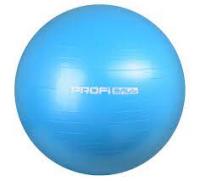 М'яч для фітнесу-85см MS 1574 Profi блакитний перламутр 