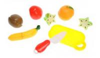 Набір фруктів і овочів на липучках в кульку JF000-6A