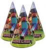 Ковпачки паперові святкові дитячі Майнкрафт