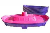 Пісочниця Кораблик (фіолетово-рожева) 03355/1 DOLONI (ЗВ)