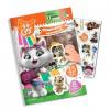 Гра з м’якими наліпками “44 Коти. Кошенята-музиканти”, Vladi Toys, VT4206-40