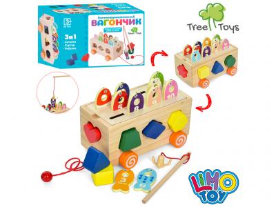 Дерев'яна іграшка Центр розвиваючий. Tree Toys MD 1933 