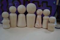 Набір дерев'яних фігурок Сім'я