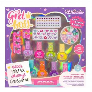 Набiр для нігтів Super Girl Mega Nail Art Set 13 позицiй, Martinelia 11912