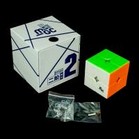 Кубик Рубіка 2х2 MoYu YJ MGC Магнітний чорний | Cube MoU emjishi 2x2 чорний