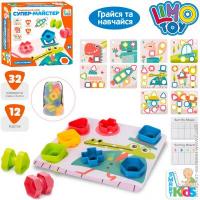 Limo Toy Мозаїка SK 0049 картки 12 шт., 32 предмети (болти та гайки)