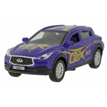 МАШИНА ТЕХНОПАРК GLAMCAR INFINITI QX30 (QX30-12GRL-PUR)